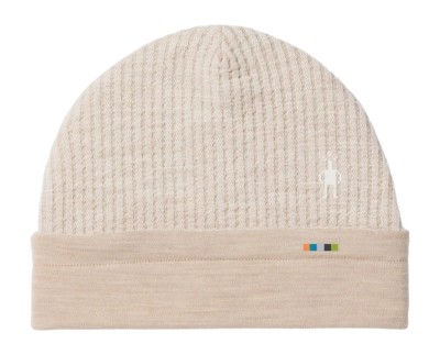 Bonnet Smartwool Unisex Thermal Merino Stash Beanie Toasted Coconut Heather