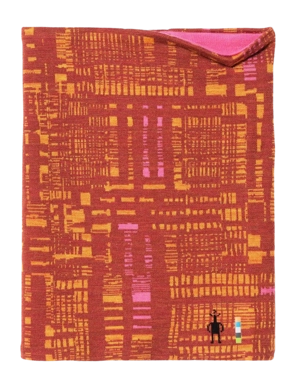 Cache Cou Smartwool Unisexe Thermal Merino Reversible Neck Gaiter Pecan Brown Digi Plaid