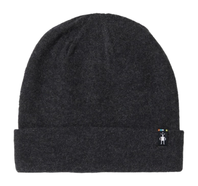 Bonnet Smartwool Unisexe Boiled Wool Beanie Charcoal