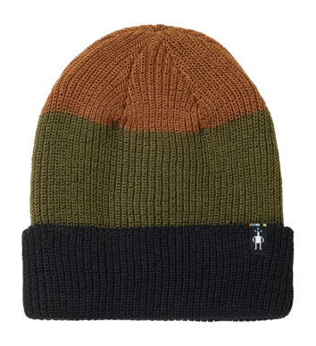 Bonnet Smartwool Unisex Cantar Colorblock Beanie Winter Moss