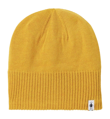 Muts Smartwool Unisex Fleece Lined Beanie Honey Gold Heather