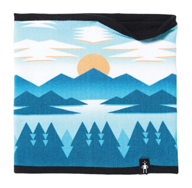 Nekwarmer Smartwool Unisex Chasing Mountains Print Neck Gaiter Multi Color