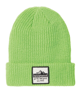 Beanie Smartwool Kids Smartwool Patch Beanie Electric Green (L/XL)