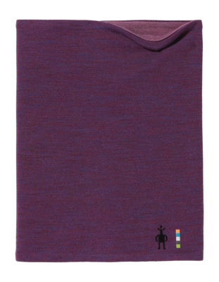 Nekwarmer Smartwool Unisex Thermal Merino Reversible Neck Gaiter Purple Iris Heather