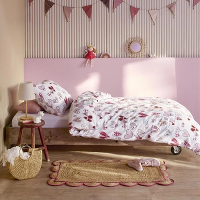 Dekbedovertrek Beddinghouse x Hanneke de Jager Sweethearts Multi Flanel