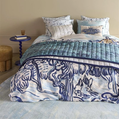 Sprei Beddinghouse x Van Gogh Museum Champ de Blé Blue
