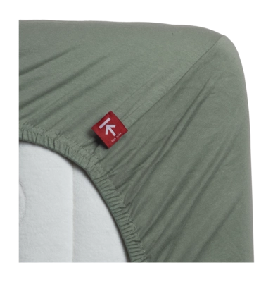 Split Topper Hoeslaken Beddinghouse Green (Jersey)