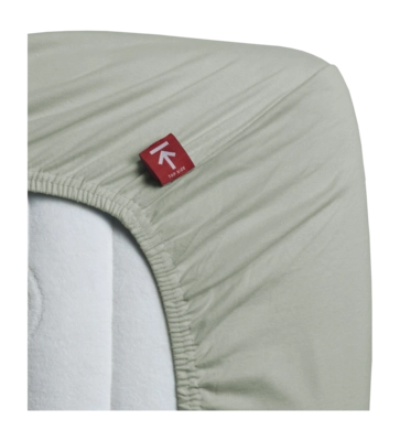 Drap-Housse Beddinghouse Split Topper Grey Green (Jersey)