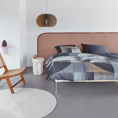 Dekbedovertrek Beddinghouse Dutch Design Robbinson Grijs Katoen