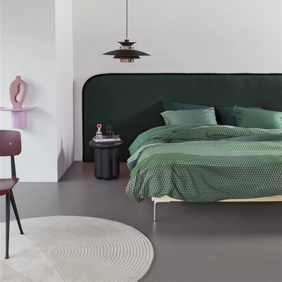 Dekbedovertrek Beddinghouse Dutch Design Love song Groen Katoen