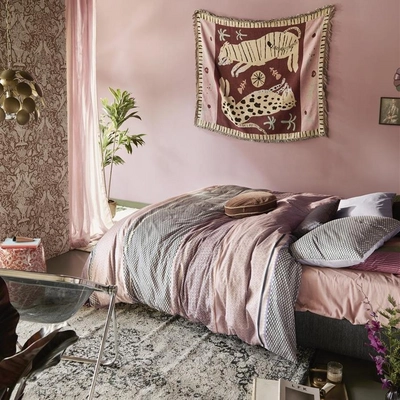 Dekbedovertrek At Home by Beddinghouse Combination Pastel Katoen