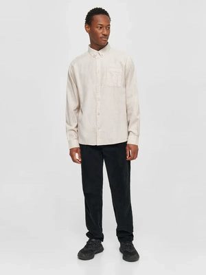 5---Regular_fit_melange_flannel_shirt-Shirts-1090055-1165_Greige-3_600x