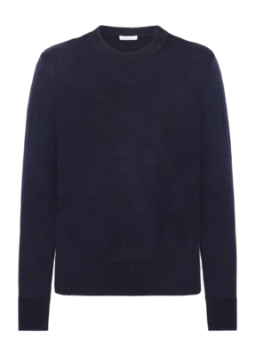 Pullover Knowledge Cotton Apparel Damen Fine Merino Crew Neck Total Eclipse
