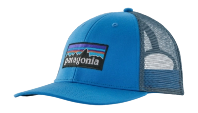 Cap Patagonia P6 Logo LoPro Trucker Hat Vessel Blue