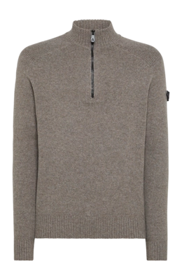 Pullover Peuterey Braille 02 Herren Marrone Foca Mouline