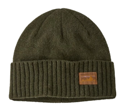 Muts Patagonia Brodeo Beanie 73 Skyline Pine Needle Green