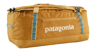 Travel Bag Patagonia Black Hole Duffel 70L Pufferfish Gold