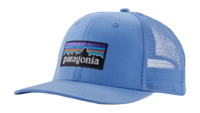 Pet Patagonia Unisex P-6 Logo Trucker Hat Abundant Blue