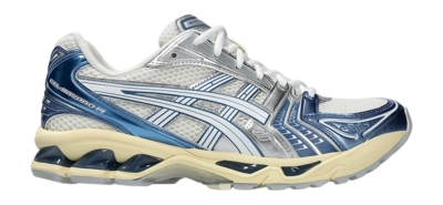 Asics Unisex GEL-KAYANO 14 Cream/Denim Blue
