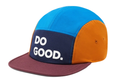 Pet Cotopaxi Do Good 5-Panel Hat Maritime/Wine