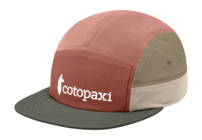 Casquette Cotopaxi Tech 5-Panel Hat Faded Brick and Fatigue