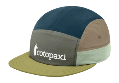 Pet Cotopaxi Tech 5-Panel Hat Fatigue and Lemongrass