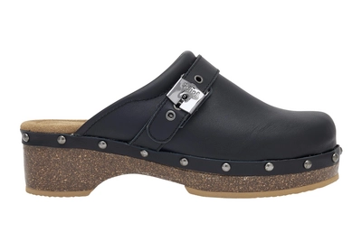 Sabots Scholl Women Pescura Clog 50 Cuir Liège Black