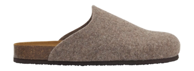 Clog Scholl Pierre Felt Herren Light Brown