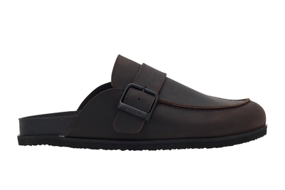 Klomp Scholl Men Chris Cork Oiled Leather Brown