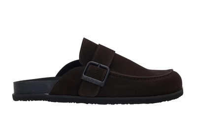 Klomp Scholl Men Chris Cork Suede Mens Brown