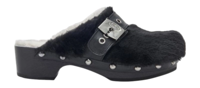 Sabots Scholl Women Pescura Alaska Fourrure Synthétique T Black
