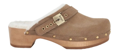 Sabots Scholl Women Pescura Robin Suede F Taupe