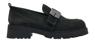 Instapper Scholl Women Monica Suede Fie Dark Forest