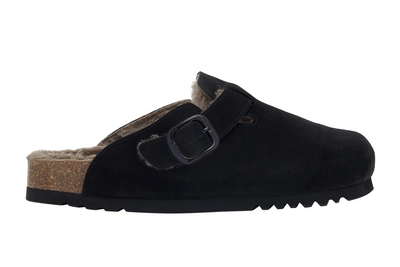 Clog Scholl Women Fae New F Suede Sa Black
