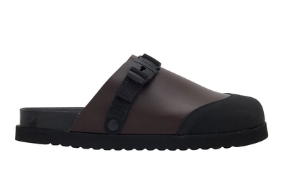 Klomp Scholl Men George Leather Dark Brown
