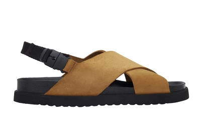 Sandaal Scholl Men William E Suede Light Brown