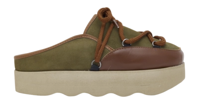Sabots Scholl Women Lindsay E Suede Leather Brandy Forest