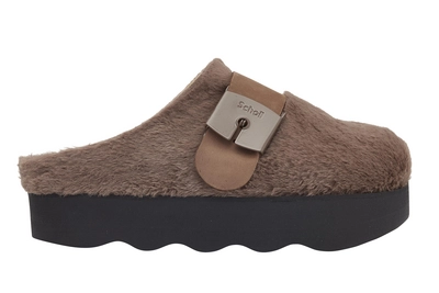 Sabots Scholl Women Greta E Fourrure Synthétique Brown