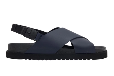 Sandaal Scholl Men William E Leather Mens Navy Blue
