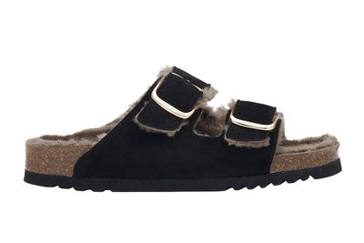 Tongs Scholl Women Josephine F New Suede Black