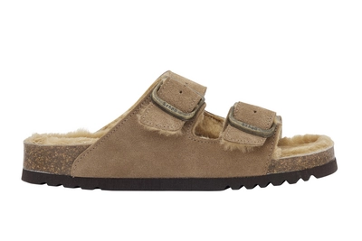 Tongs Scholl Women Josephine F New Suede Taupe