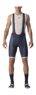 Fietsbroek Castelli Men Competizione Kit Bibshort Belgian Blue/White-Silver