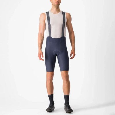 Cuissard Castelli Men Espresso Bibshort Twilight Blue