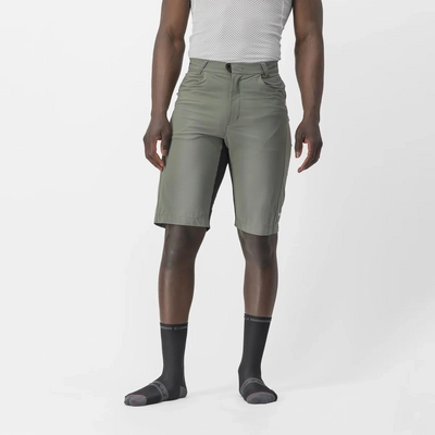 Short de Cyclisme Castelli Homme Unlimited Baggy Short Forest Gray