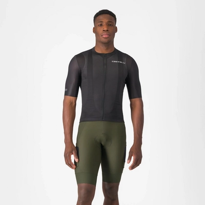 Fietsbroek Castelli Men Unlimited Cargo Bibshort Deep Green