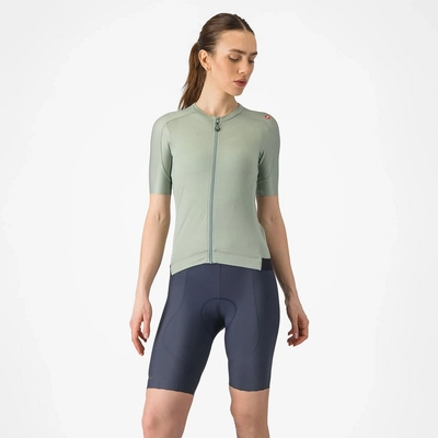 Radlerhose Castelli Espresso Short Damen Twilight Blue