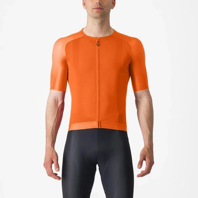 Fietsshirt Castelli Men Aero Race 7 Brilliant Orange