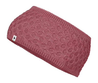 Bandeau Smartwool Unisex Fleece Lined Headband Everyday Garden Pink Heather