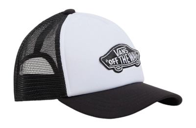 Kappe Vans Classic Patch Curved Bill Trucker Hat Kinder Black/White