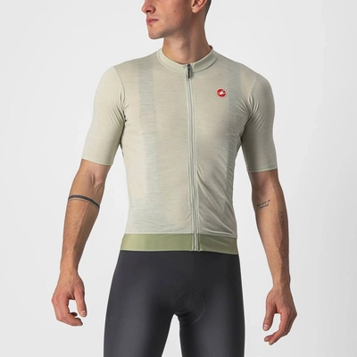 Fietsshirt Castelli Men Essenza Jersey Desert Green